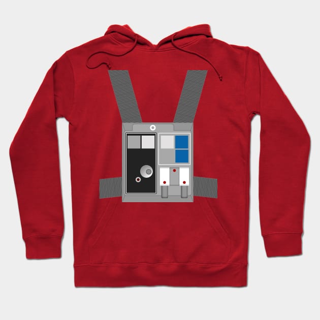 X Wing Pilot Chest Hoodie by pitt